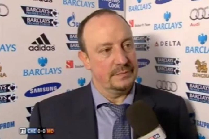 Žurnalistas R. Benitezui išrėžė: „Chelsea“ fanai tavęs nemėgsta