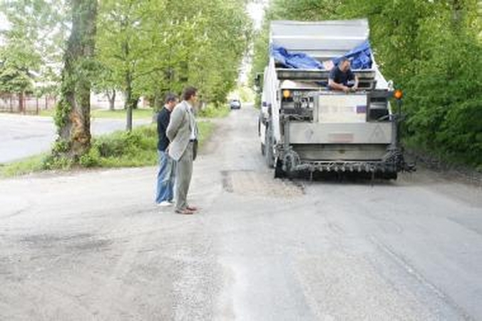 Kauno rajone baigtos lopyti duobės