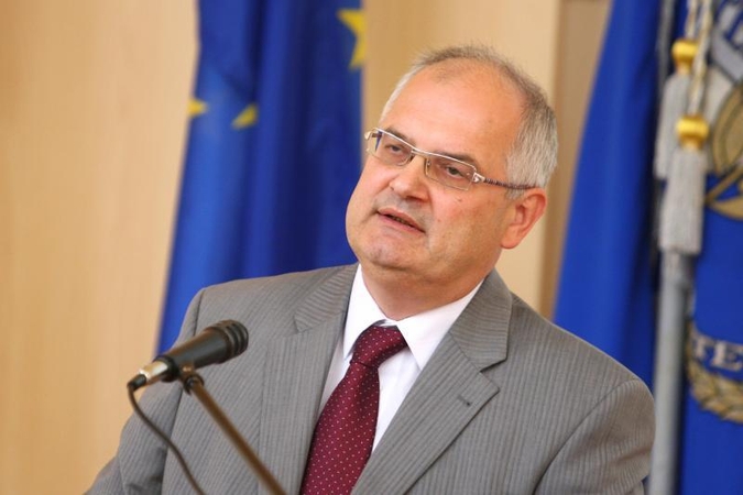 Iškilmingai inauguruotas VGTU rektorius A.Daniūnas