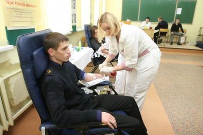 Jūrininkai suderino kraują ir meilę
