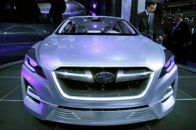 Sužvėrėjusi naujoji "Impreza"?