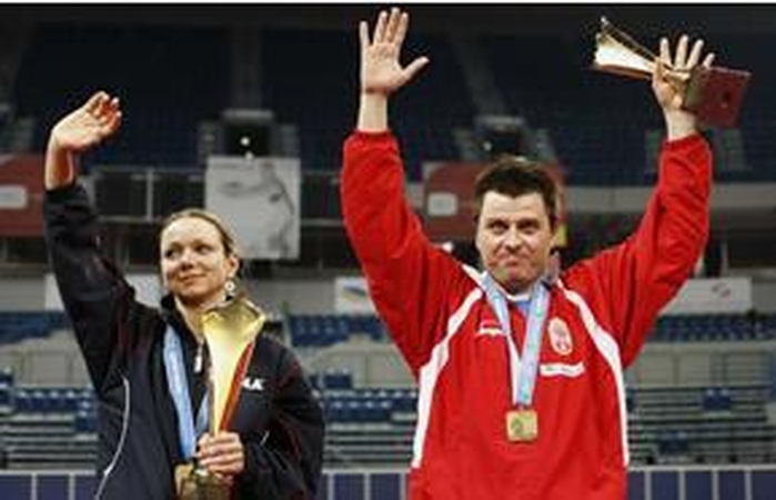 R.Paškauskienė ir A.Karakaševičius - Europos čempionai