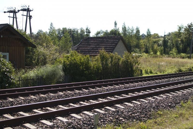 Kėdainiuose pavogti geležinkelio bėgiai    