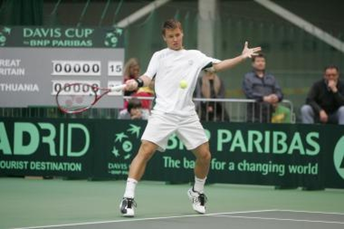 Galingais padavimais nustebinęs varžovą R.Berankis šventė pergalę (papildyta)