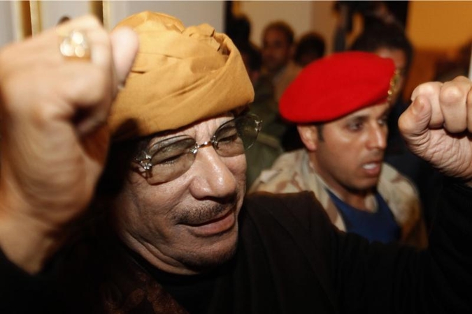 Muamaras Kadhafi gali bėgti iš Tripolio