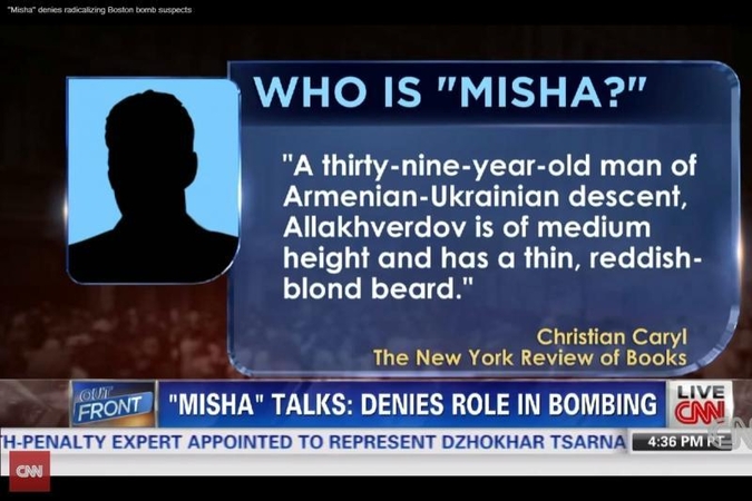 JAV žiniasklaida atskleidė įtariamąjį Bostono sprogdintoją „Mišą“