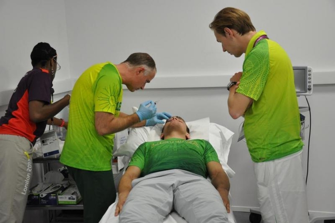 Po bronzinio finalo A.Kazakevičiui teko keliauti į polikliniką