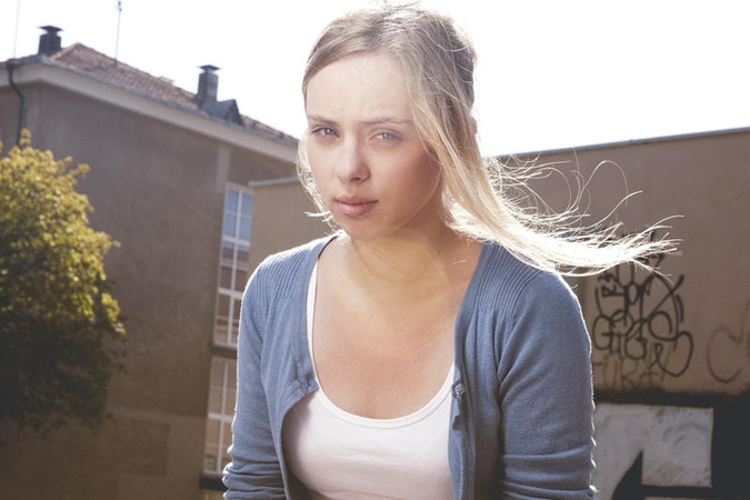 Jaunoji aktorė E.Malaškevičiūtė nebijo grumtynių scenų