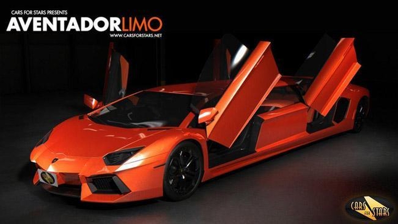 Super limuzinas „Lamborghini Limo“: paremk ir jis tavo