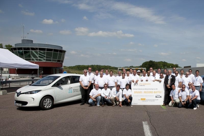 „Renault ZOE“ pasiekė naują pasaulio rekordą