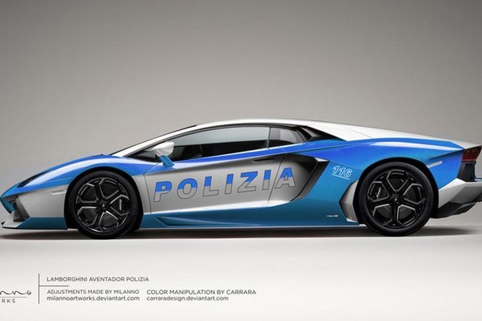 Italijos policija važinės „Lamborghini LP77-4 Aventador" žvėrimi