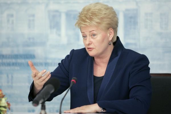 D.Grybauskaitė: mano žmonės užsidirba savo algą