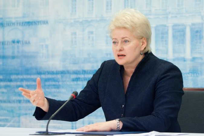 D.Grybauskaitė: SGD terminalas - absoliutus nacionalinis prioritetas