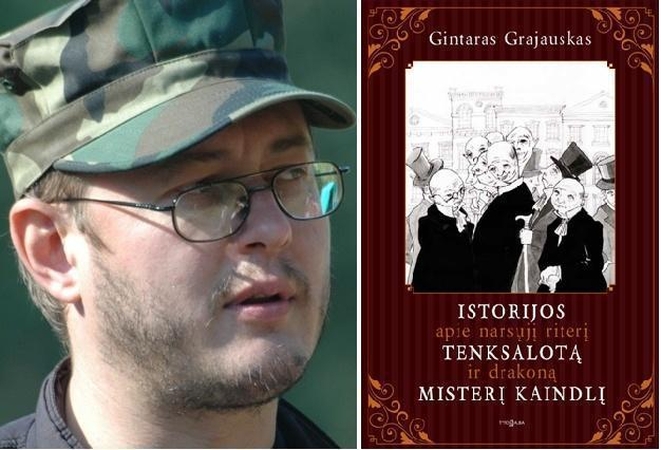 Rašytojas Gintaras Grajauskas pristatys savo naują knygą
