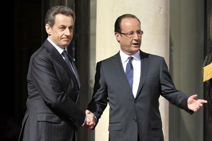Francois Hollande'as prisaikdintas Prancūzijos prezidentu