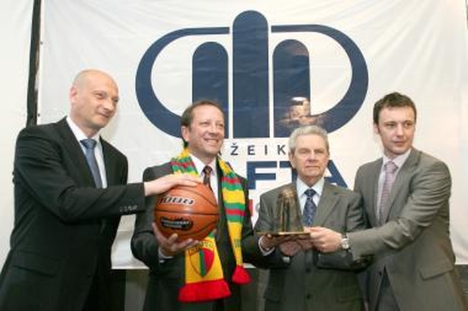 „Mažeikių nafta“ - didžiausia Lietuvos krepšinio rėmėja