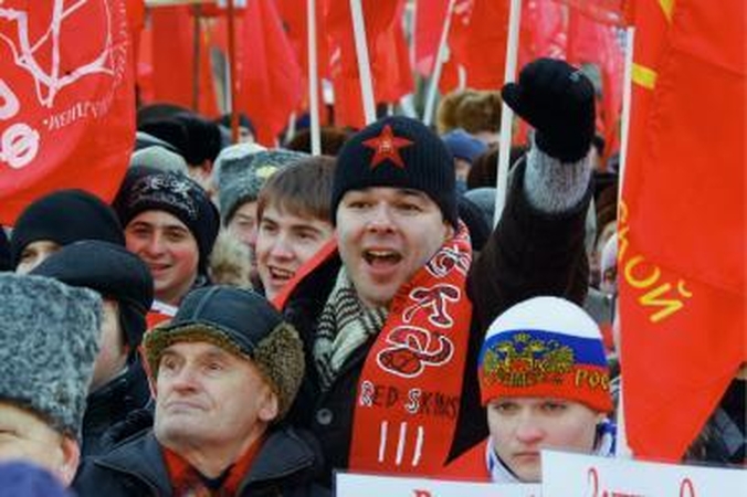 Tėvynės gynėjų dieną paminėjo protestais