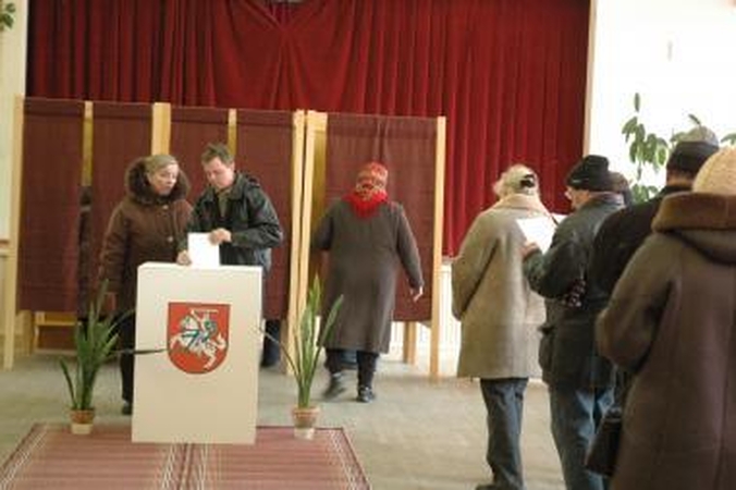 Klaipėdiečiai dalyvauja rinkimuose