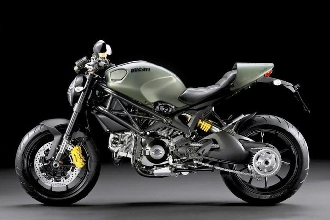 „Ducati“ akibrokštas - dyzelinis motociklas