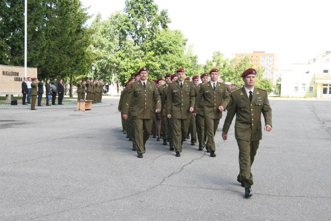 Dragūnų mokomasis batalionas turės naują vadą 