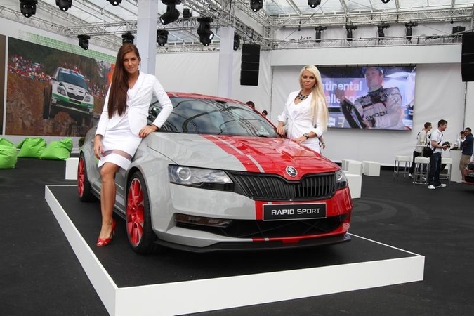 Koks jis, naujasis „Škoda Rapid“ sportinukas? (foto)