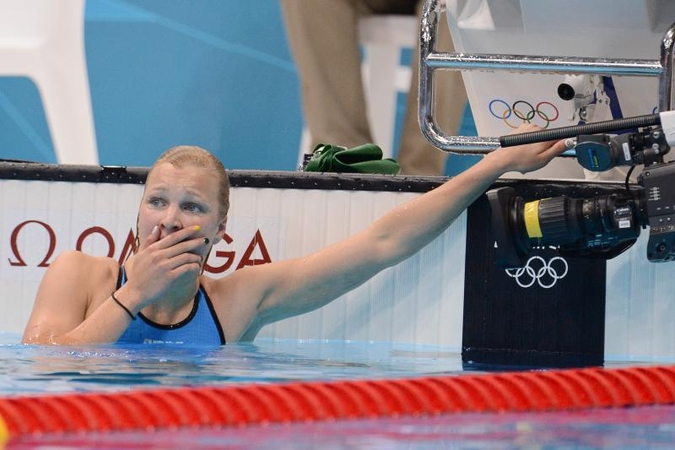 R.Meilutytė teigia dar nesupratusi, ką padarė