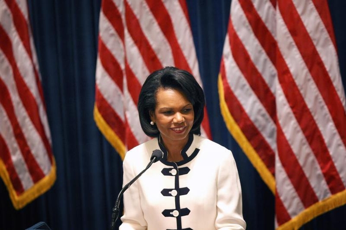 M.Romney kandidatų į viceprezidentus sąraše - C.Rice