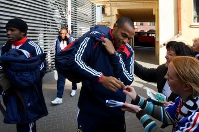 Į Kauną atvyko Prancūzijos futbolo rinktinė