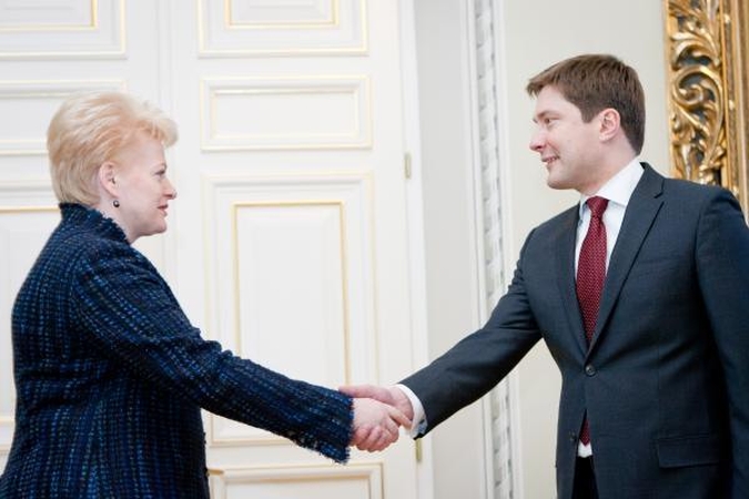 Prezidentė: dėl R.Žyliaus kandidatūros atsakomybė tenka premjerui