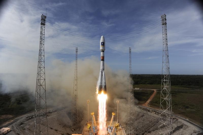 Raketa „Sojuz“ iškėlė du navigacinės sistemos „Galileo“ palydovus