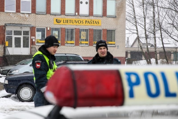 Evakuotas Garliavos paštas bei seniūnija, sprogmenų nerasta
