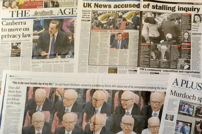 Daugiau Britanijos laikraščių įtraukti į skandalą dėl telefoninio šnipinėjimo