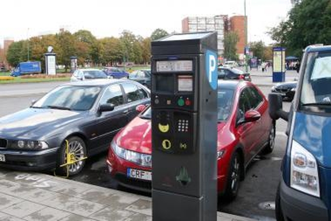 Darbingą šeštadienį parkomatai ilsėsis 