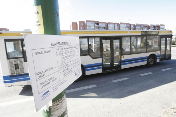 Sodininkai nori, kad autobusas važiuotų kitaip