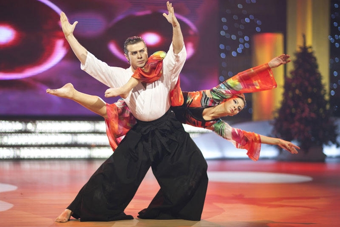 Į LNK šokių superfinalą K.Liukaitytė atgabenta tiesiai po lašinės
