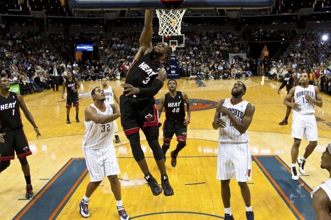 Gražiausias NBA dienos momentas – D.Wade'o blokas 