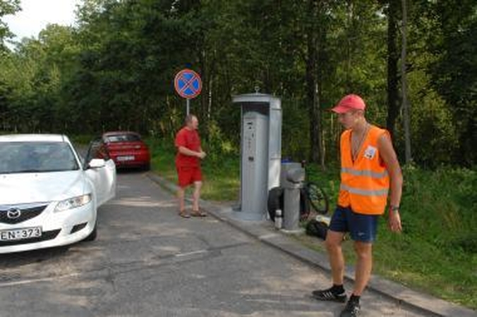 Siūloma branginti automobilių stovėjimą pajūryje