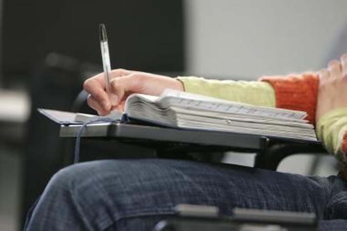 Abiturientai laiko istorijos egzaminą