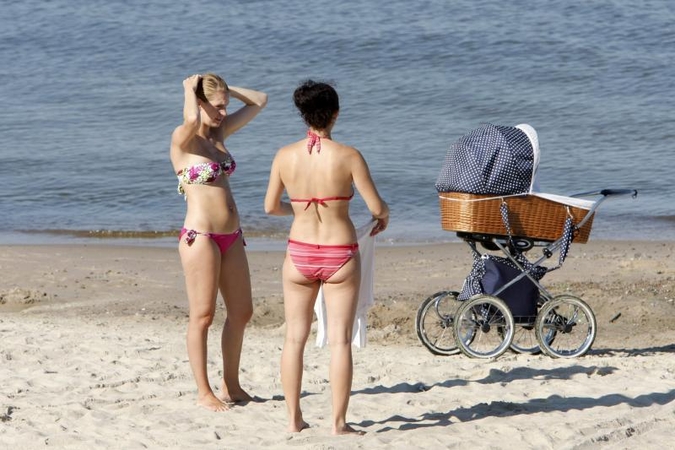 Po tvankios savaitės pabaigos pirmadienį sulauksime lietaus
