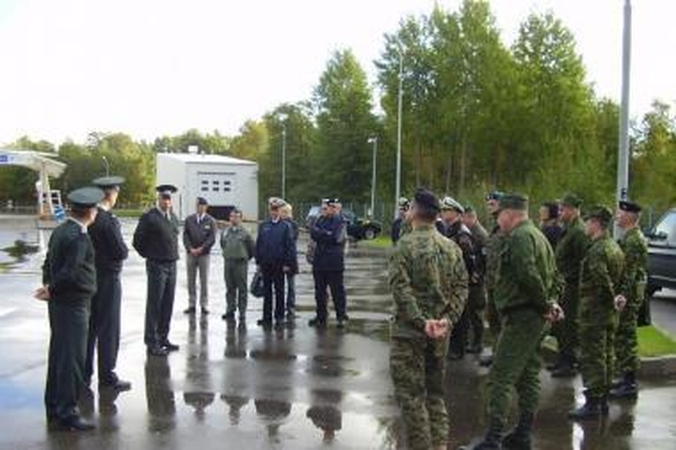 Pakrančių apsaugos rinktinėje - užsienio šalių gynybos atašė