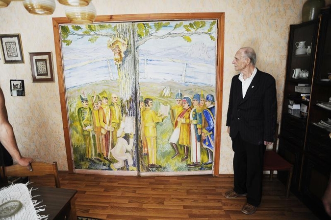 90-metis kraštotyrininkas L.Juozonis: aš dar turiu parako