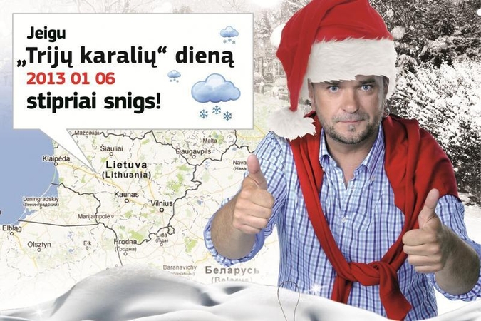 Už gausų sniegą sugrąžins pusę pinigų   