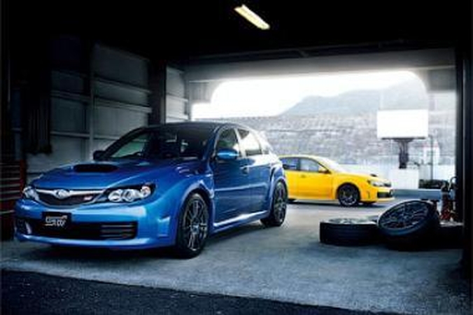 „Subaru Impreza WRX STI“ meta svorį