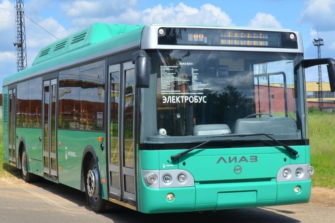Naujiena iš Rusijos: pirmasis rusiškas elektrinis autobusas