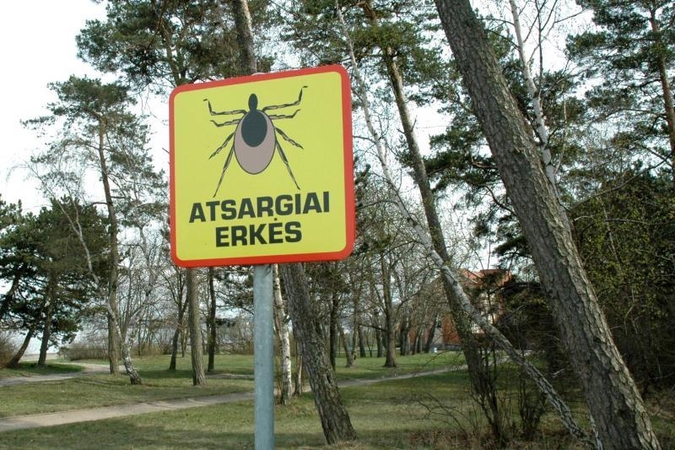 Pavojus: erkių aukomis tapo per 300 kauniečių