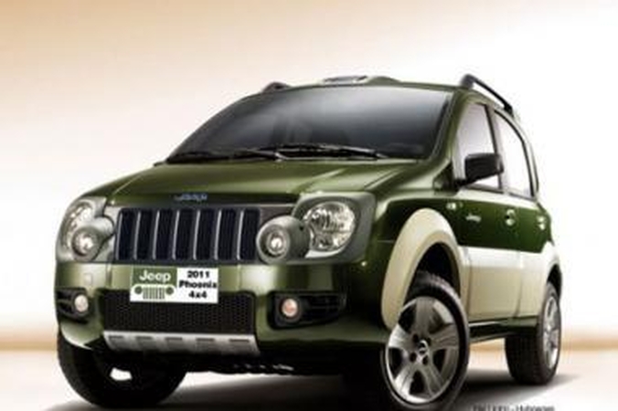 „Panda Cross 4x4“ Amerikoje virto „Jeep Phoenix“