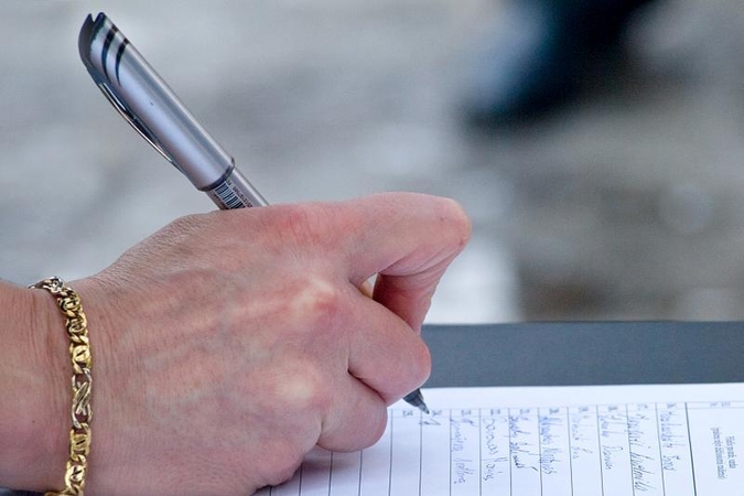 Referendumo paskelbimo barjeras nesumažės
