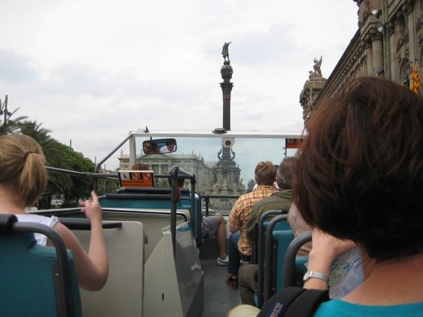 Barselonoje – naktinis „Bus Turistico“  