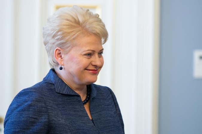 Prezidentė: pinigai gerai, bet galva ir geri projektai - dar geriau