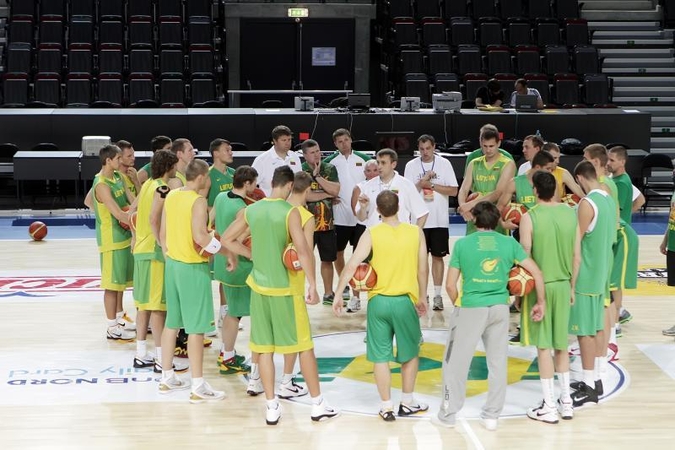 Lietuvos rinktinė 76:91 pralaimėjo rusams